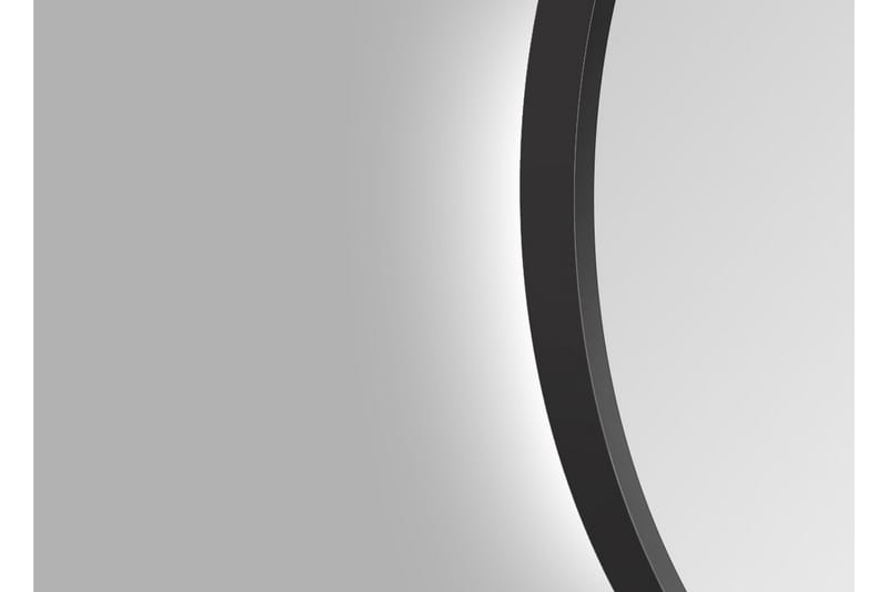 Allejaure Speil 80 cm Rundt - Svart - Hus & oppussing - Kjøkken & bad - Baderom - Baderomsmøbler & baderomsinnredning - Baderomsspeil