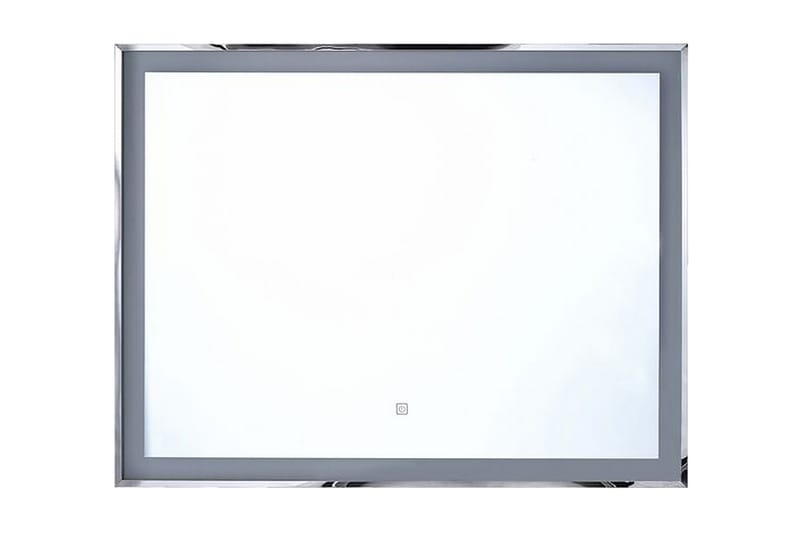 Argens Speil 70x90 cm LED - Sølv - Hus & oppussing - Kjøkken & bad - Baderom - Baderomsmøbler & baderomsinnredning - Baderomsspeil