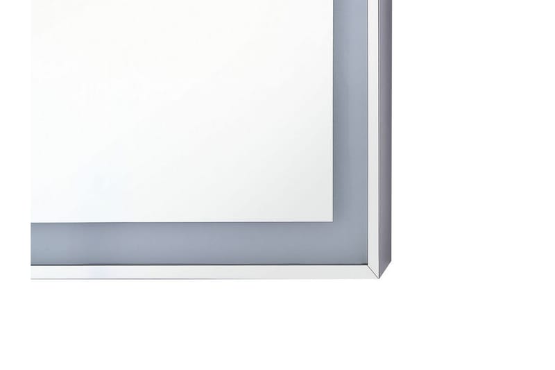 Argens Speil 70x90 cm LED - Sølv - Baderomsspeil - Baderomsspeil med belysning