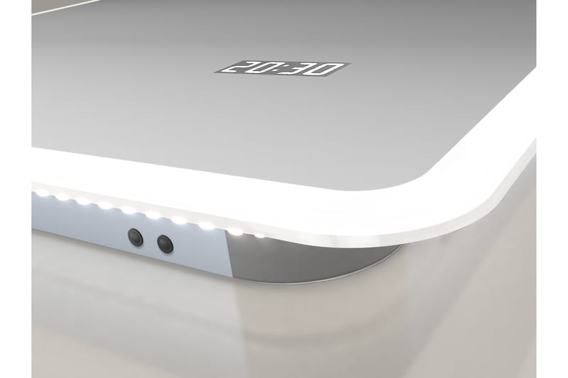 Aspsele Baderomsspeil 70 cm LED-Lys - Hus & oppussing - Kjøkken & bad - Baderom - Baderomsmøbler & baderomsinnredning - Baderomsspeil