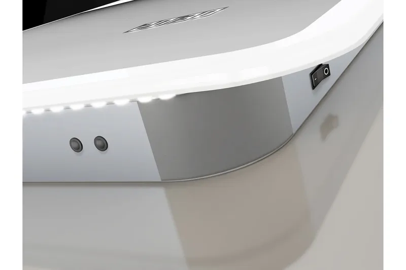 Aspsele Baderomsspeil 70 cm LED-Lys - Hus & oppussing - Kjøkken & bad - Baderom - Baderomsmøbler & baderomsinnredning - Baderomsspeil