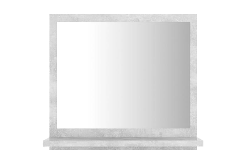 Baderomsspeil betonggrå 40x10,5x37 cm sponplate - Grå - Hus & oppussing - Kjøkken & bad - Baderom - Baderomsmøbler & baderomsinnredning - Baderomsspeil
