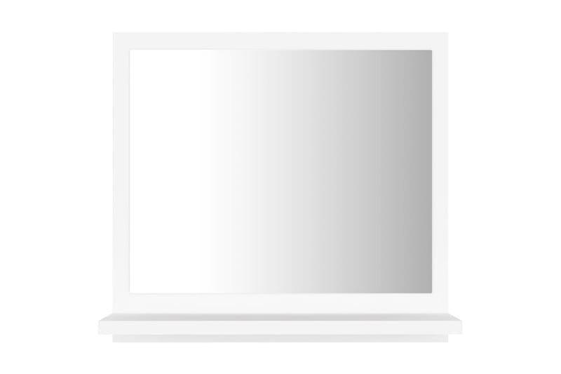 Baderomsspeil hvit 40x10,5x37 cm sponplate - Hvit - Baderomsspeil