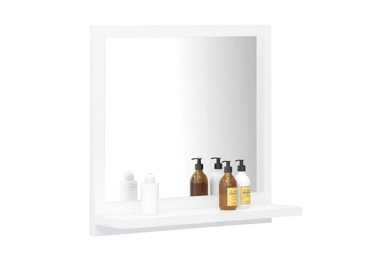 Baderomsspeil hvit 40x10,5x37 cm sponplate - Hvit - Hus & oppussing - Kjøkken & bad - Baderom - Baderomsmøbler & baderomsinnredning - Baderomsspeil