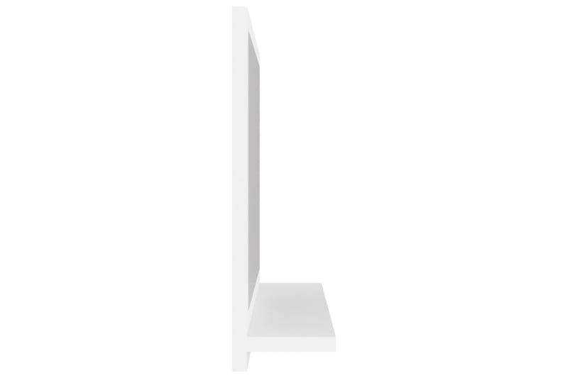 Baderomsspeil hvit 40x10,5x37 cm sponplate - Hvit - Hus & oppussing - Kjøkken & bad - Baderom - Baderomsmøbler & baderomsinnredning - Baderomsspeil