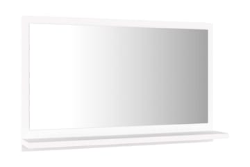 Baderomsspeil hvit 60x10,5x37 cm sponplate - Hvit - Hus & oppussing - Kjøkken & bad - Baderom - Baderomsmøbler & baderomsinnredning - Baderomsspeil