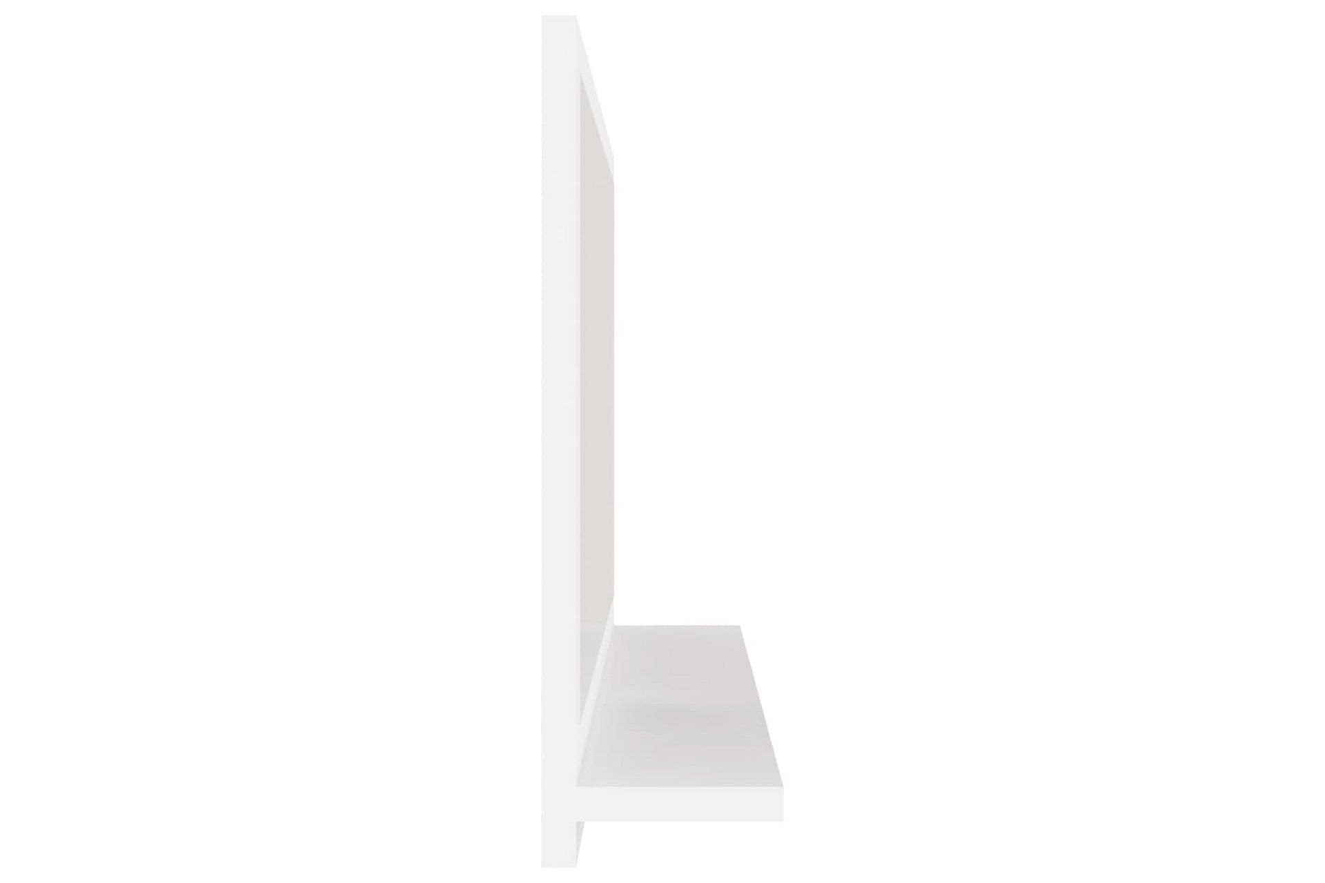 Baderomsspeil hvit 60x10,5x37 cm sponplate - Hvit - Hus & oppussing - Kjøkken & bad - Baderom - Baderomsmøbler & baderomsinnredning - Baderomsspeil