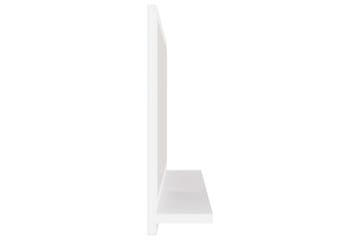 Baderomsspeil hvit 60x10,5x37 cm sponplate - Hvit - Hus & oppussing - Kjøkken & bad - Baderom - Baderomsmøbler & baderomsinnredning - Baderomsspeil