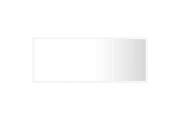 Baderomsspeil LED 100x8,5x37 cm sponplate hvit - Hvit - Hus & oppussing - Kjøkken & bad - Baderom - Baderomsmøbler & baderomsinnredning - Baderomsspeil