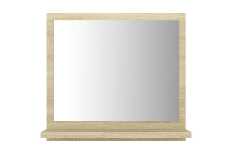 Baderomsspeil sonoma eik 40x10,5x37 cm sponplate - Brun - Hus & oppussing - Kjøkken & bad - Baderom - Baderomsmøbler & baderomsinnredning - Baderomsspeil