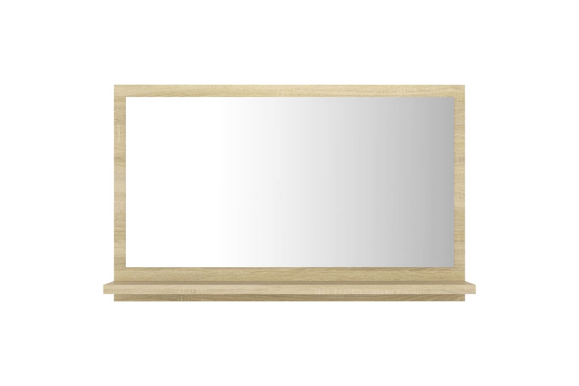 Baderomsspeil sonoma eik 60x10,5x37 cm sponplate - Brun - Hus & oppussing - Kjøkken & bad - Baderom - Baderomsmøbler & baderomsinnredning - Baderomsspeil