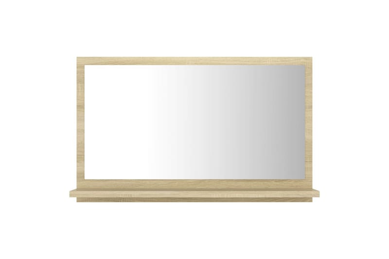 Baderomsspeil sonoma eik 60x10,5x37 cm sponplate - Brun - Hus & oppussing - Kjøkken & bad - Baderom - Baderomsmøbler & baderomsinnredning - Baderomsspeil