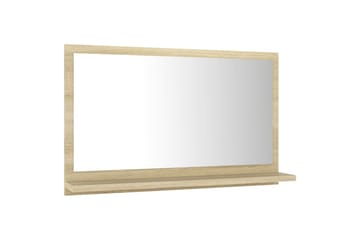 Baderomsspeil sonoma eik 60x10,5x37 cm sponplate - Brun - Hus & oppussing - Kjøkken & bad - Baderom - Baderomsmøbler & baderomsinnredning - Baderomsspeil