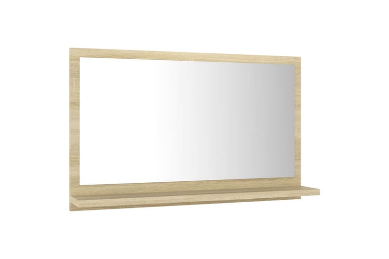 Baderomsspeil sonoma eik 60x10,5x37 cm sponplate - Brun - Hus & oppussing - Kjøkken & bad - Baderom - Baderomsmøbler & baderomsinnredning - Baderomsspeil