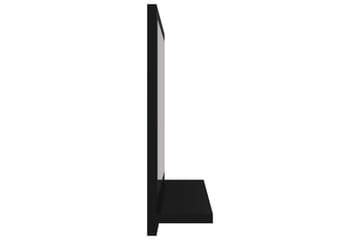 Baderomsspeil svart 40x10,5x37 cm sponplate - Svart - Hus & oppussing - Kjøkken & bad - Baderom - Baderomsmøbler & baderomsinnredning - Baderomsspeil
