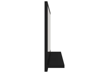 Baderomsspeil svart 60x10,5x37 cm sponplate - Svart - Hus & oppussing - Kjøkken & bad - Baderom - Baderomsmøbler & baderomsinnredning - Baderomsspeil