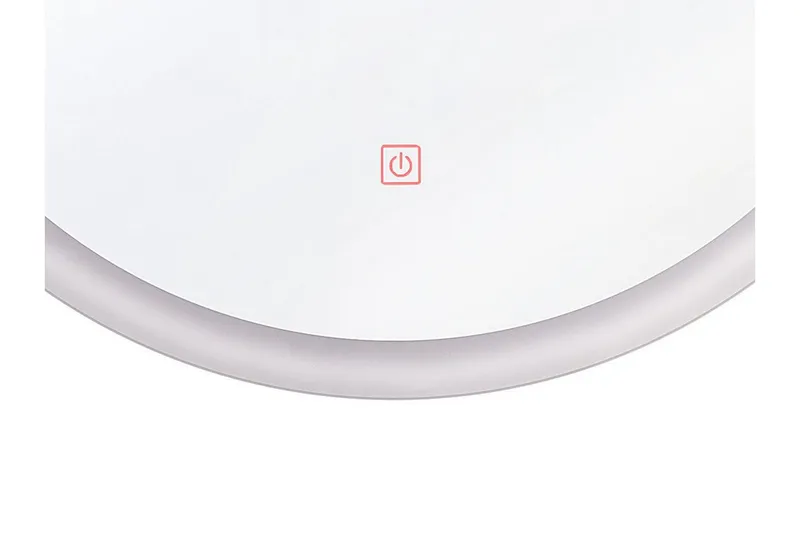 Cutberto Speil LED-belysning - Sølv - Hus & oppussing - Kjøkken & bad - Baderom - Baderomsmøbler & baderomsinnredning - Baderomsspeil