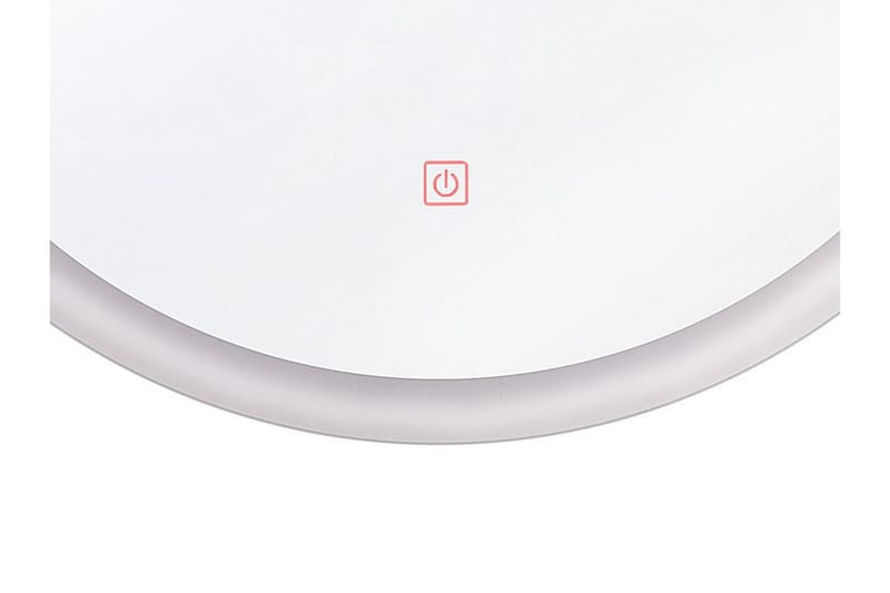 Cutberto Speil LED-belysning - Sølv - Hus & oppussing - Kjøkken & bad - Baderom - Baderomsmøbler & baderomsinnredning - Baderomsspeil