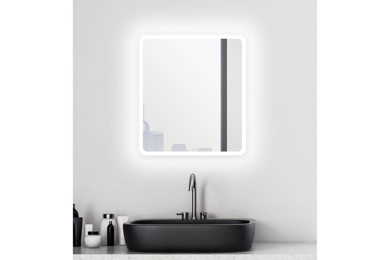 Dalkarl Speil 40x45 cm - Sølv - Hus & oppussing - Kjøkken & bad - Baderom - Baderomsmøbler & baderomsinnredning - Baderomsspeil