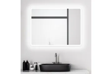 Dalkarl Speil 80x60 cm - Sølv - Hus & oppussing - Kjøkken & bad - Baderom - Baderomsmøbler & baderomsinnredning - Baderomsspeil