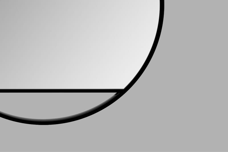 Gottsätter Speil 60 cm Rundt - Svart - Hus & oppussing - Kjøkken & bad - Baderom - Baderomsmøbler & baderomsinnredning - Baderomsspeil