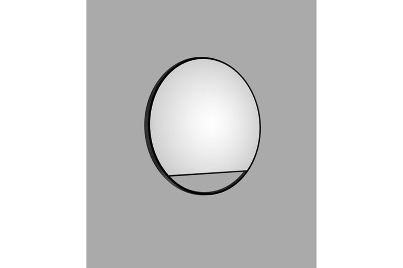 Gottsätter Speil 80 cm Rundt - Svart - Hus & oppussing - Kjøkken & bad - Baderom - Baderomsmøbler & baderomsinnredning - Baderomsspeil