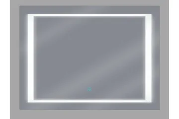 Heasandford Speil LED 60x80 cm - Sølv - Hus & oppussing - Kjøkken & bad - Baderom - Baderomsmøbler & baderomsinnredning - Baderomsspeil