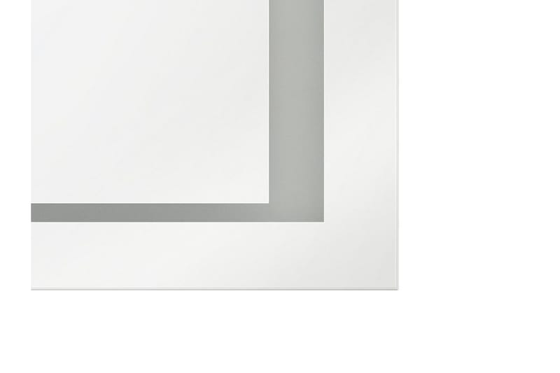 Heasandford Speil LED 60x80 cm - Sølv - Hus & oppussing - Kjøkken & bad - Baderom - Baderomsmøbler & baderomsinnredning - Baderomsspeil