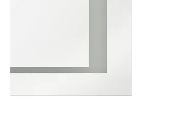 Heasandford Speil LED 60x80 cm - Sølv - Hus & oppussing - Kjøkken & bad - Baderom - Baderomsmøbler & baderomsinnredning - Baderomsspeil