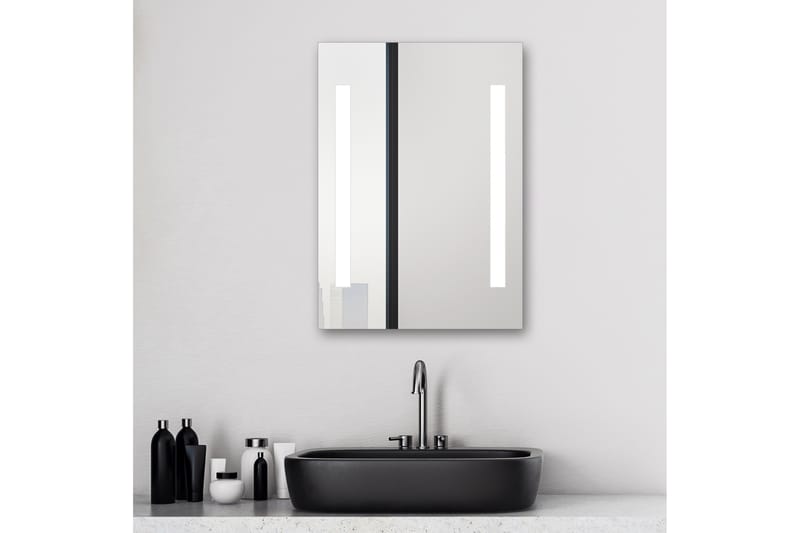 Jordberga Baderomsspeil 70 cm LED-Lys - Hus & oppussing - Kjøkken & bad - Baderom - Baderomsmøbler & baderomsinnredning - Baderomsspeil