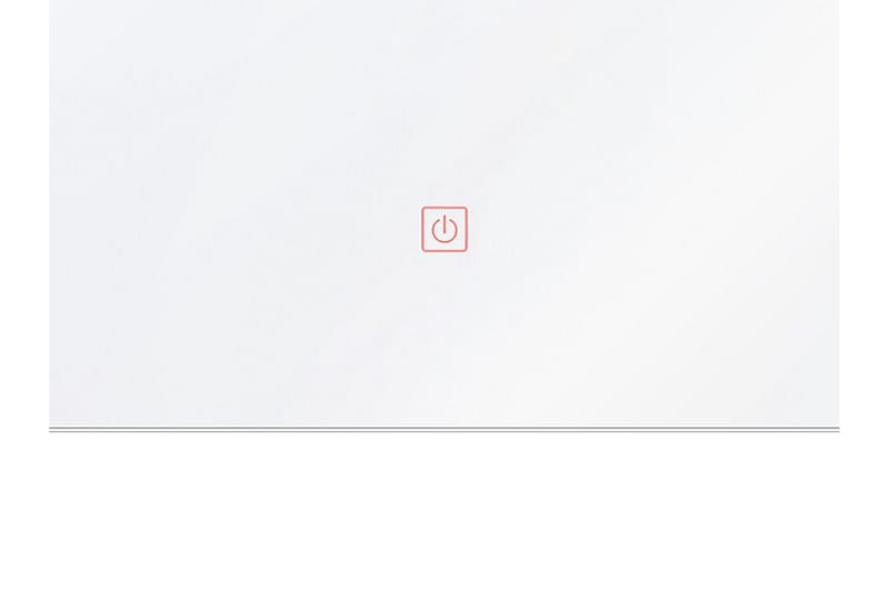 Kilmurray Speil LED 60x80 cm - Sølv - Hus & oppussing - Kjøkken & bad - Baderom - Baderomsmøbler & baderomsinnredning - Baderomsspeil