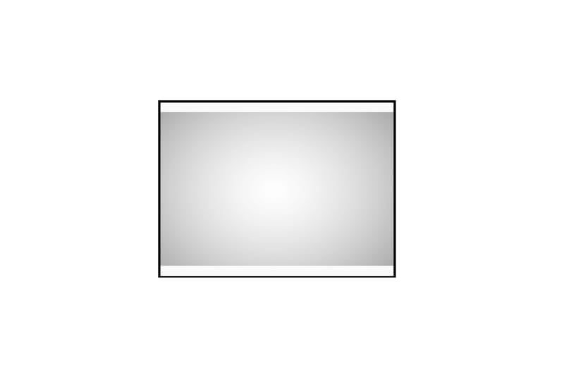 Knutby Baderomsspeil 60 cm LED-Lys - Svart - Hus & oppussing - Kjøkken & bad - Baderom - Baderomsmøbler & baderomsinnredning - Baderomsspeil