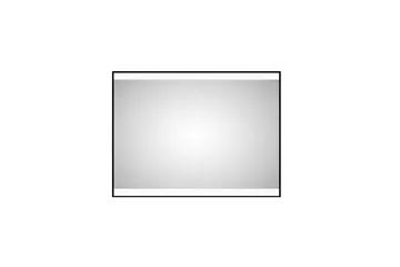 Knutby Baderomsspeil 60 cm LED-Lys - Svart - Hus & oppussing - Kjøkken & bad - Baderom - Baderomsmøbler & baderomsinnredning - Baderomsspeil