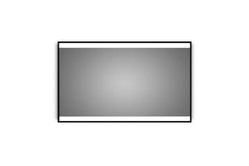 Knutby Baderomsspeil 70 cm LED-Lys - Svart - Hus & oppussing - Kjøkken & bad - Baderom - Baderomsmøbler & baderomsinnredning - Baderomsspeil
