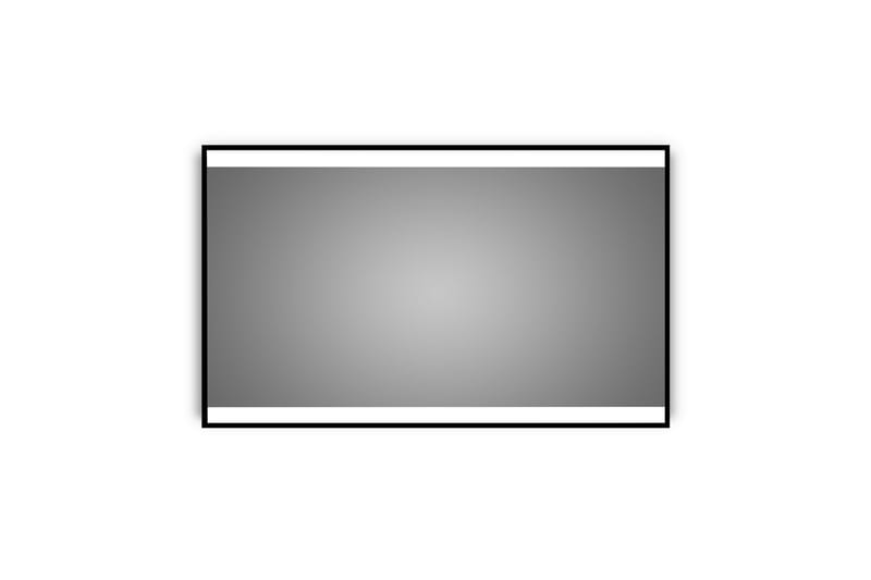 Knutby Baderomsspeil 70 cm LED-Lys - Svart - Hus & oppussing - Kjøkken & bad - Baderom - Baderomsmøbler & baderomsinnredning - Baderomsspeil
