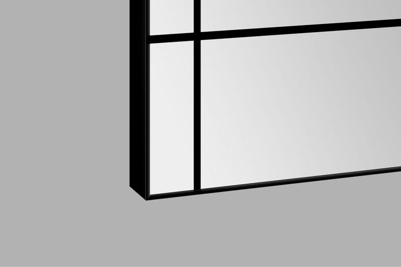 Lannabruk Speil 60x120 cm - Svart - Hus & oppussing - Kjøkken & bad - Baderom - Baderomsmøbler & baderomsinnredning - Baderomsspeil
