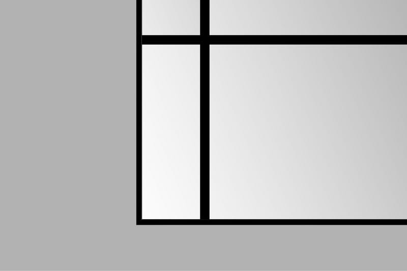 Lannabruk Speil 60x120 cm - Svart - Hus & oppussing - Kjøkken & bad - Baderom - Baderomsmøbler & baderomsinnredning - Baderomsspeil