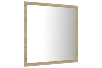 LED Badespeil 40x8,5x37 cm sponplate sonoma eik - Brun - Hus & oppussing - Kjøkken & bad - Baderom - Baderomsmøbler & baderomsinnredning - Baderomsspeil
