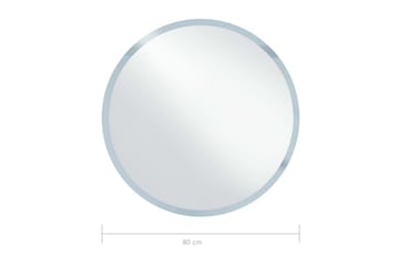 LED-speil til bad 80 cm - Hus & oppussing - Kjøkken & bad - Baderom - Baderomsmøbler & baderomsinnredning - Baderomsspeil