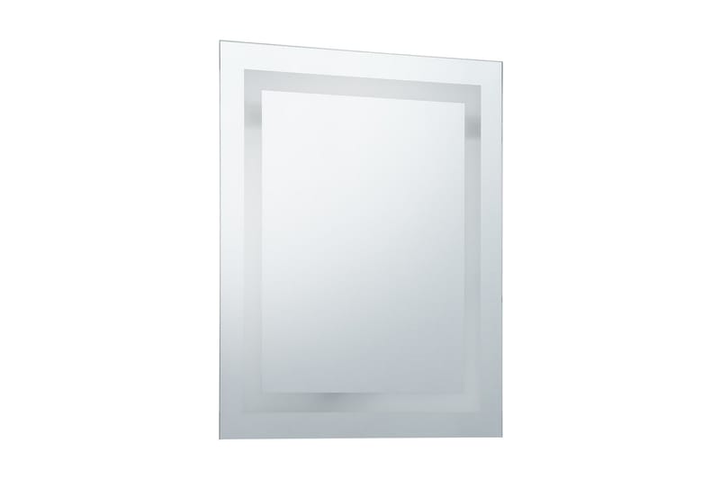 LED-speil til bad med berøringssensor 50x60 cm - Baderomsspeil - Baderomsspeil med belysning