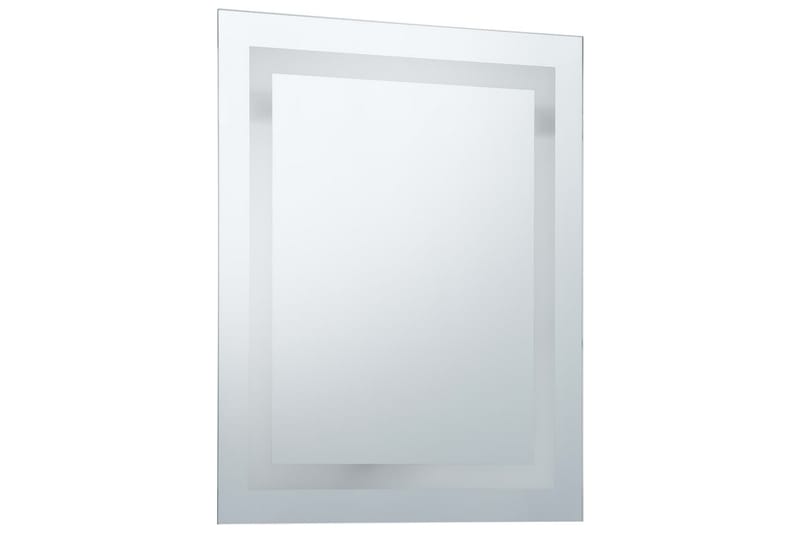 LED-speil til bad med berøringssensor 60x80 cm - Baderomsspeil - Baderomsspeil med belysning