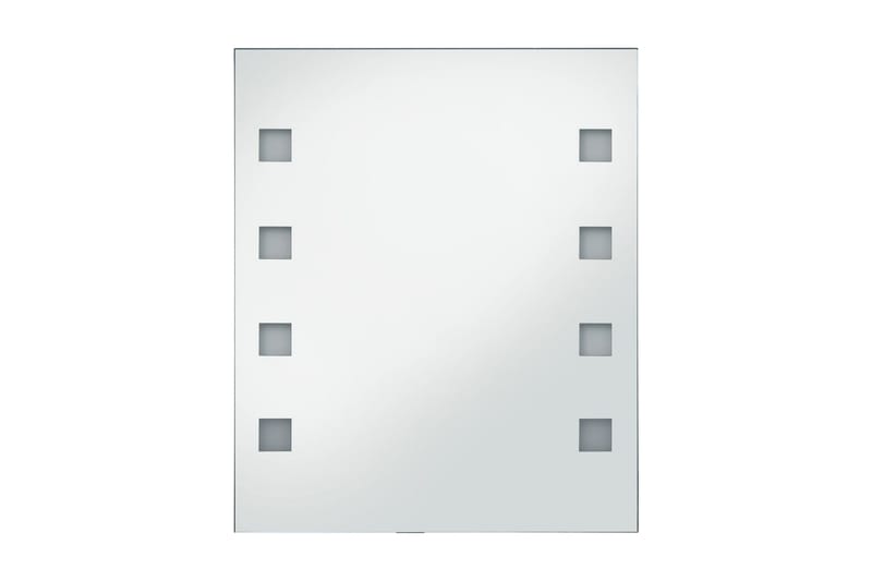 LED-veggspeil til bad 50x60 cm - Baderomsspeil - Baderomsspeil med belysning