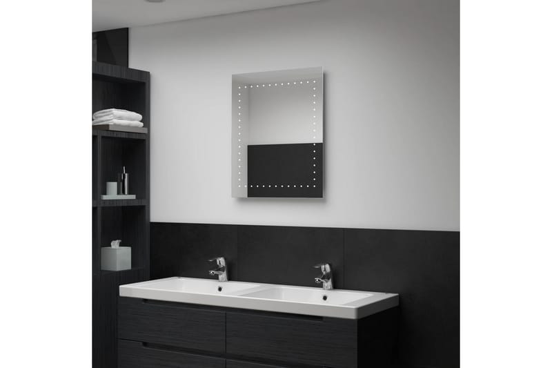 LED-veggspeil til bad 50x60 cm - Hus & oppussing - Kjøkken & bad - Baderom - Baderomsmøbler & baderomsinnredning - Baderomsspeil