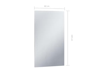 LED-veggspeil til bad 60x100 cm - Hus & oppussing - Kjøkken & bad - Baderom - Baderomsmøbler & baderomsinnredning - Baderomsspeil