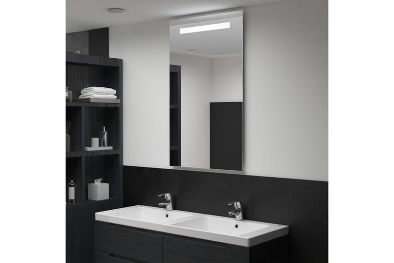 LED-veggspeil til bad 60x100 cm - Hus & oppussing - Kjøkken & bad - Baderom - Baderomsmøbler & baderomsinnredning - Baderomsspeil