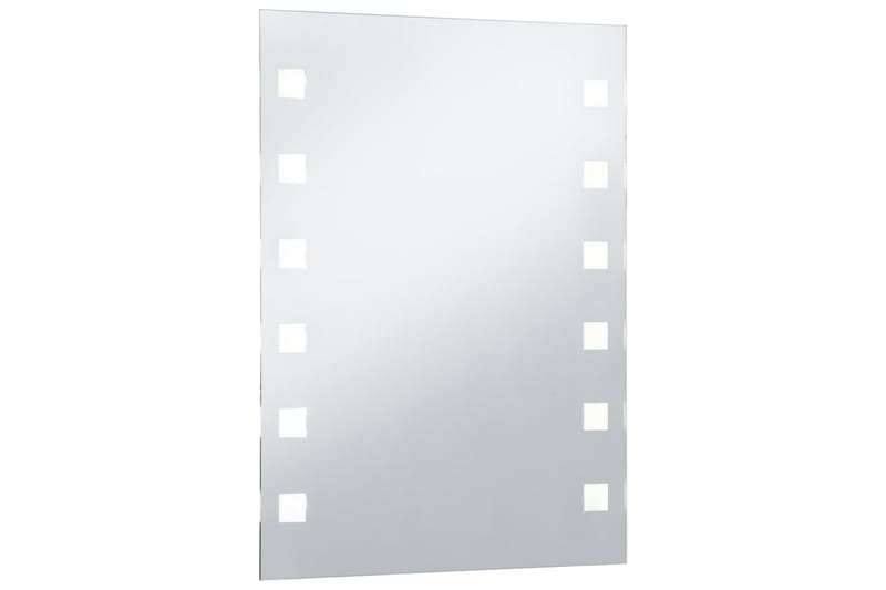 LED-veggspeil til bad 60x80 cm - Baderomsspeil - Baderomsspeil med belysning