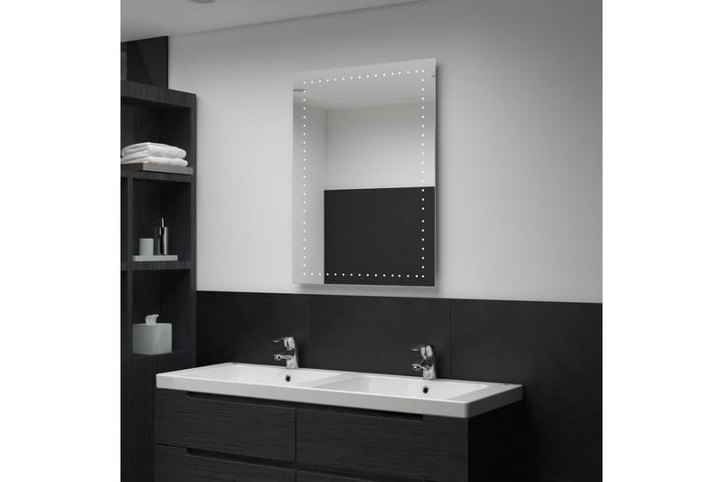 LED-veggspeil til bad 60x80 cm - Hus & oppussing - Kjøkken & bad - Baderom - Baderomsmøbler & baderomsinnredning - Baderomsspeil