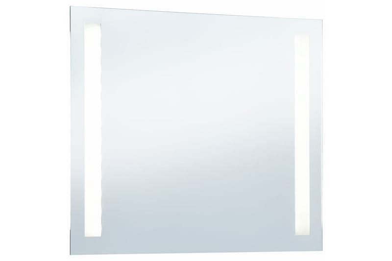 LED-veggspeil til bad 80x60 cm - Hus & oppussing - Kjøkken & bad - Baderom - Baderomsmøbler & baderomsinnredning - Baderomsspeil