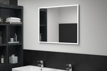 LED-veggspeil til bad 80x60 cm - Hus & oppussing - Kjøkken & bad - Baderom - Baderomsmøbler & baderomsinnredning - Baderomsspeil