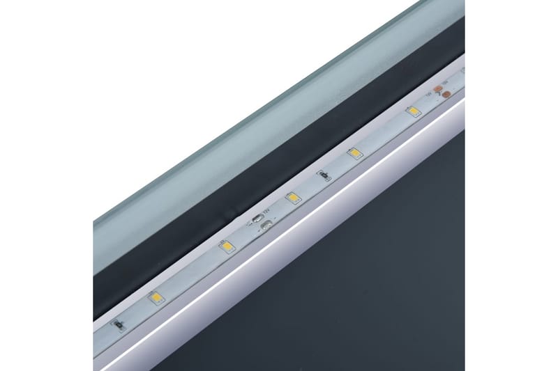 LED-veggspeil til bad med berøringssensor 80x60 cm - Baderomsspeil - Baderomsspeil med belysning